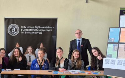 XXXV LO z Oddziałami Dwujęzycznymi im. Bolesława Prusa na&nbsp;Targach „Azymut Przyszłość!”